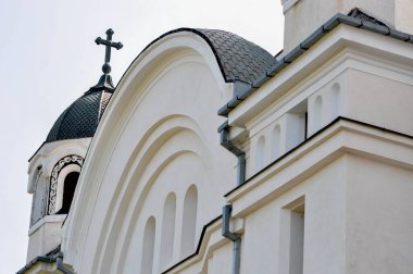 Kudüs şehrinin merkezindeki eski kilisenin antik şehrinin kutsal mezarı. Eski kilisenin kilisesi.