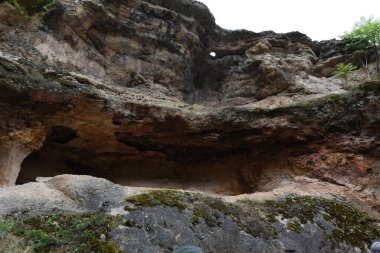 Mağaranın güzel manzarası