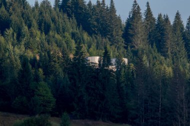 Dağların güzel manzarası