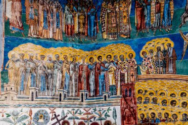 Kudüs, İsrail, 16 Nisan 21: Mezarlık, Kudüs Ortodoks Kilisesi 'nin içi.