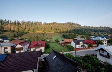 Dağların güzel manzarası