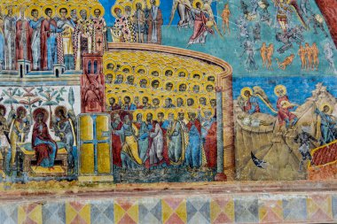 Kudüs, İsrail 'in eski bir kasabasındaki kilise.,