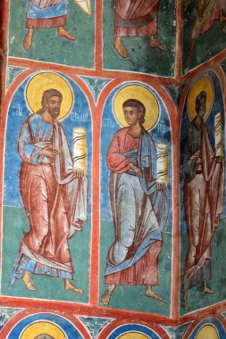 St. George Manastırı 'ndaki Bakire Meryem varsayımının ayrıntıları.,