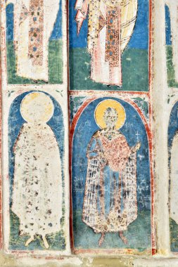 Eski kasabadaki St. Nicholas Kilisesi 'nin içi.