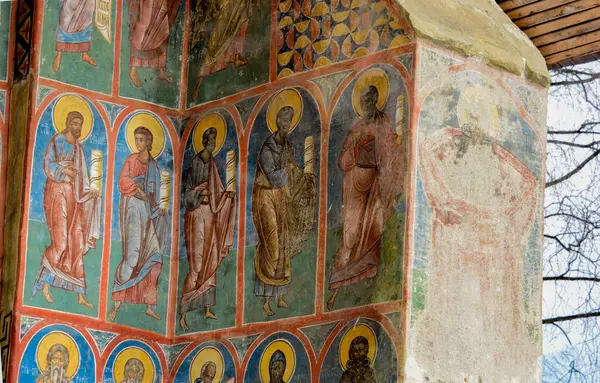 Kutsal Bakire Meryem 'in İsa' nın doğuşu kilisesi Zstroma, Bulgaria 'daki eski Aziz John manastırında.