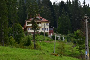 Dağların güzel manzarası