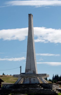 Tarihi anıtın güzel bir fotoğrafı.