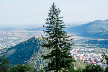 Eski şehrin manzarası.