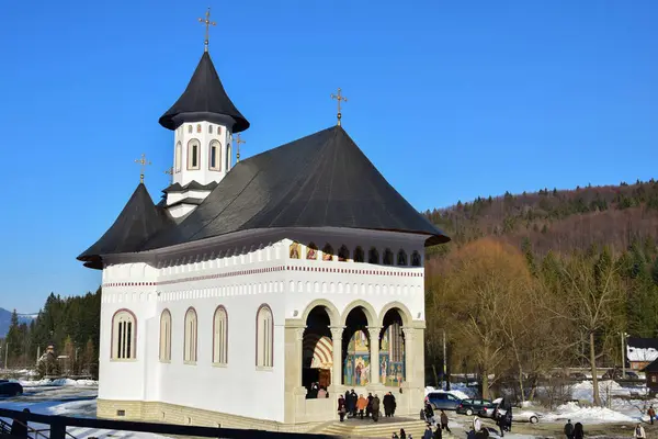Kostel Mikuláše Špatné Gagaaustrii — Stock fotografie
