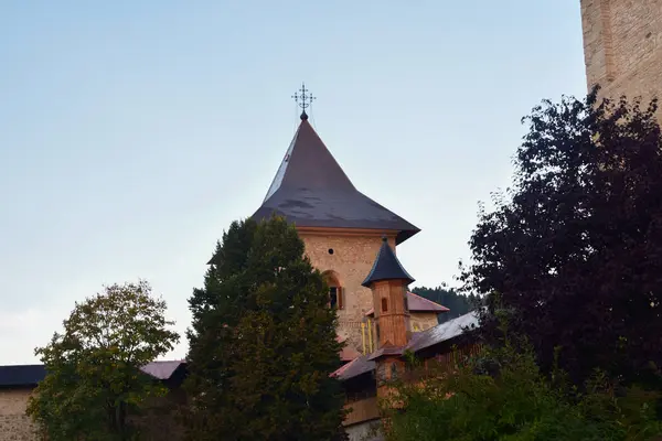 stock image the church of saint peter the paul in the village of cesky krumlov