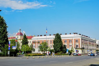 Moskova, Rusya - Eylül 20, 20 0, 18: Moskova 'da Rus Üniversitesi Binası.