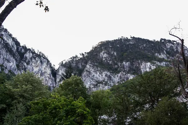 Dağların güzel manzarası