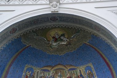 interior of st. nicholas cathedral, istanbul, turkey