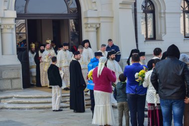 odessa, ukraine - february 2 6 2 0 1 9 : orthodox easter celebration.