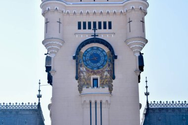 clock in the old town hall