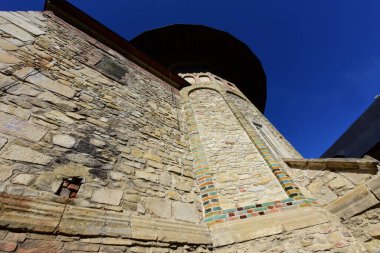 Kudüs, İsrail 'deki antik taş duvar