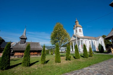 the church in the village of kolozzea, a small village in the mountains, the village of kobozev, the