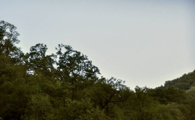 Dağların güzel manzarası