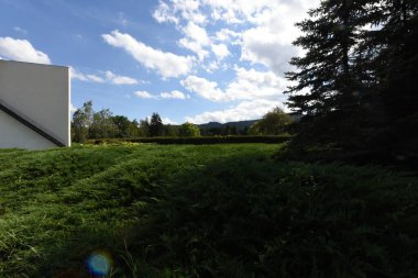 İtalya 'nın kırsal manzarası