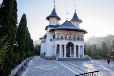 Tiflis 'teki Kutsal Ruh Manastırı' nda. Rusya 'nın başkenti şehir merkezidir..