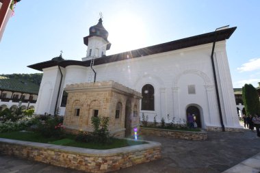 İsrail 'in eski bir kasabasındaki Kutsal Üçlü Manastır' da.