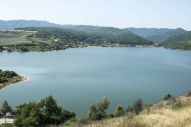 Rila rezervuarının havadan görünüşü, Sofya bölgesi bölgesi, İspanya