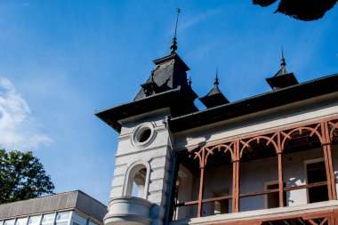 Riga şehrindeki eski bir kasaba