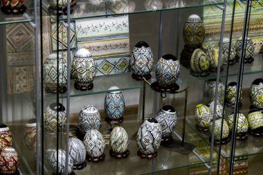 Geleneksel Rus hediyelik eşya dükkanı