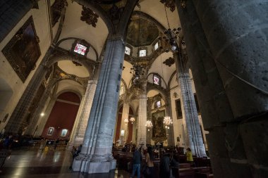 Santa Maria de la Catcata Kilisesi 'nin iç manzarası