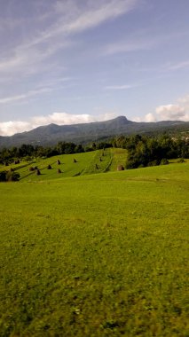 Kırsal manzarası çok güzel.