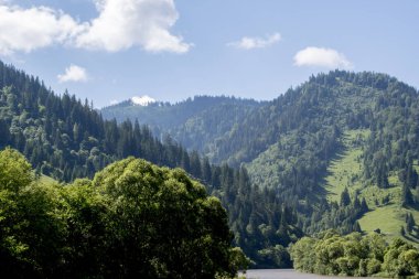Dağların arasından yol