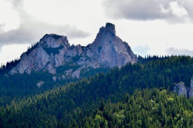 Dağların güzel manzarası