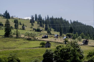 Yaz aylarında Karpatlar