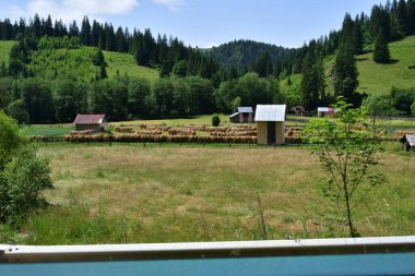 Dağların güzel manzarası