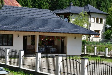 Eski şehrin güzel manzarası.