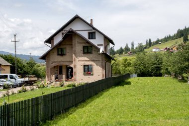 Dağların güzel manzarası