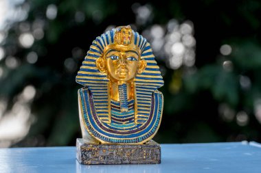 Mısır 'da firavunun Mısır heykeli.