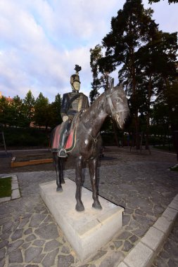 Stockholm 'deki kralın heykeli