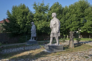 Plovdiv, Bulgaria 'daki Birinci Dünya Savaşı kahramanlarının anıtı.