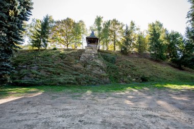 Kutsal yatakhanenin eski kalesi, Vyborg, Rusya 'nın eski kalesi.