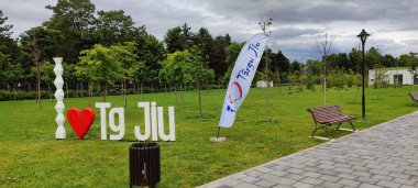 Barselona şehrinin manzarası