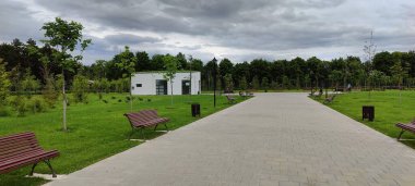 Yazın parkın şehri.