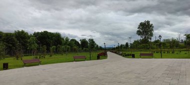 Parkın güzel manzarası