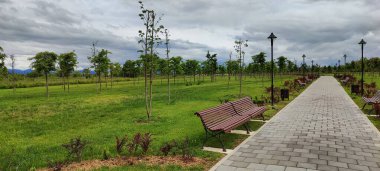 Parkın güzel manzarası