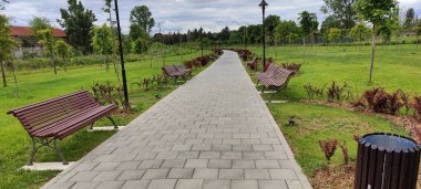 Parkın güzel manzarası