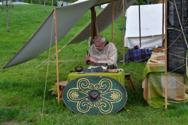 Ormandaki yaşlı adam.