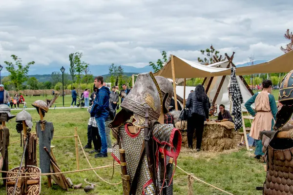 Antik imparatorluğun eski zamanlarının yeniden inşası..
