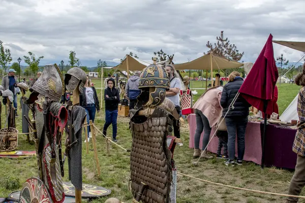 Rusya 'nın antik yeniden yapılanmasının festivali