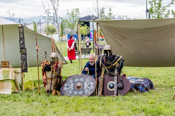 Dünya Savaşı 'nın tarihsel yeniden inşası. Rusya 'ya. st. petersburg.