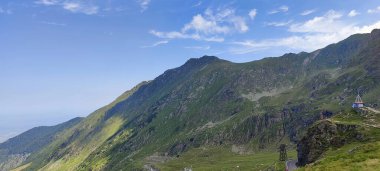 Dağların güzel manzarası
